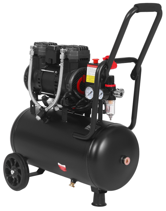 Compresor aer 24L fara ulei silentios 1450W 249 Lmin (KD4081) [5]