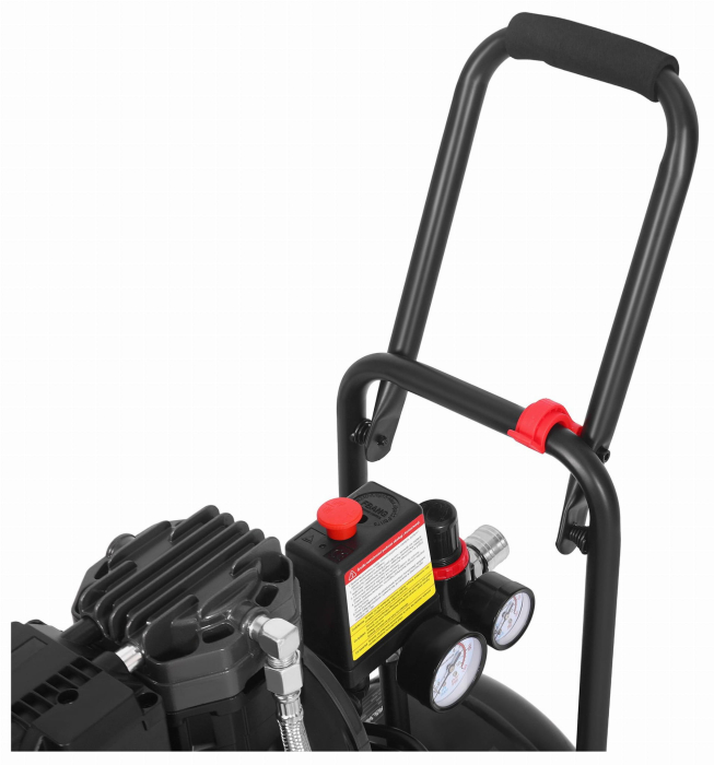 Compresor aer 24L fara ulei silentios 1450W 249 Lmin (KD4081) [17]