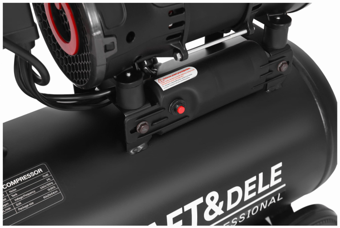 Compresor aer 24L fara ulei silentios 1450W 249 Lmin (KD4081) [13]