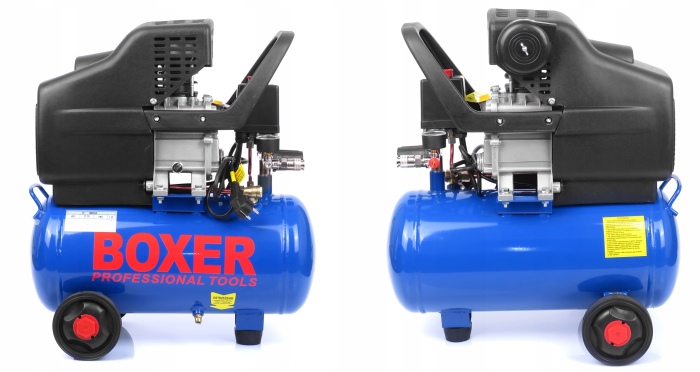 BlackFriday Compresor aer comprimat 30L 2.5CP 192L min + kit pneumatic 5piese 8bar (BX-3256) [10]