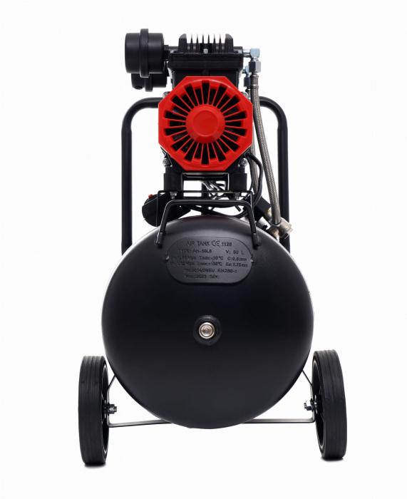 Compresor aer 50L fara ulei silentios 1500W 290 L/min (KD1386) [4]