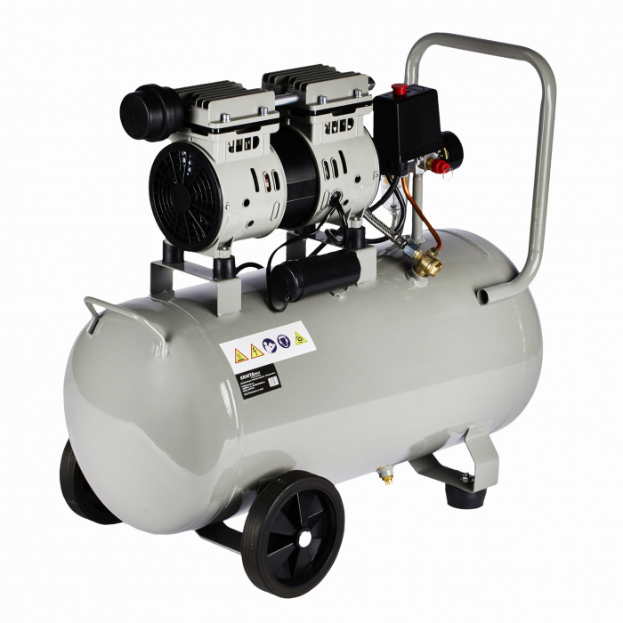 Compresor aer 50L fara ulei silentios 1500W 290 Lmin (KD1396) [7]