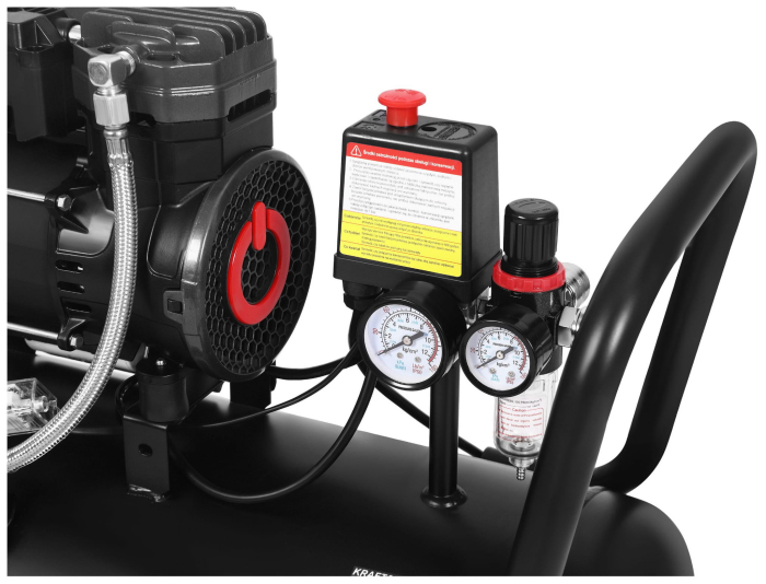 Compresor aer 50L fara ulei silentios 2500W 290 Lmin (KD4082) [10]