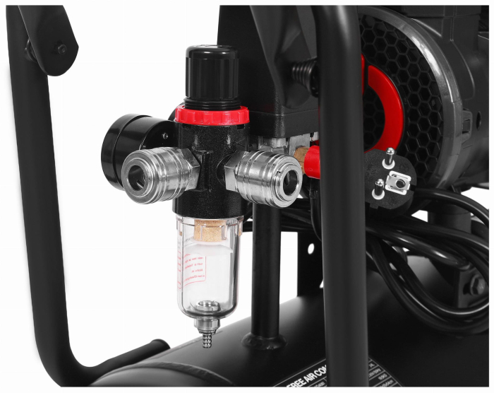 Compresor aer 50L fara ulei silentios 2500W 290 Lmin (KD4082) [18]