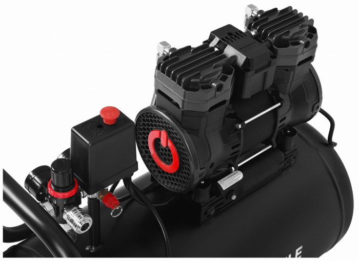 Compresor aer 50L fara ulei silentios 2500W 290 Lmin (KD4082) [9]