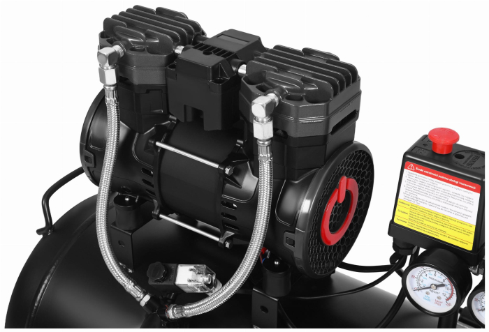 Compresor aer 50L fara ulei silentios 2500W 290 Lmin (KD4082) [11]