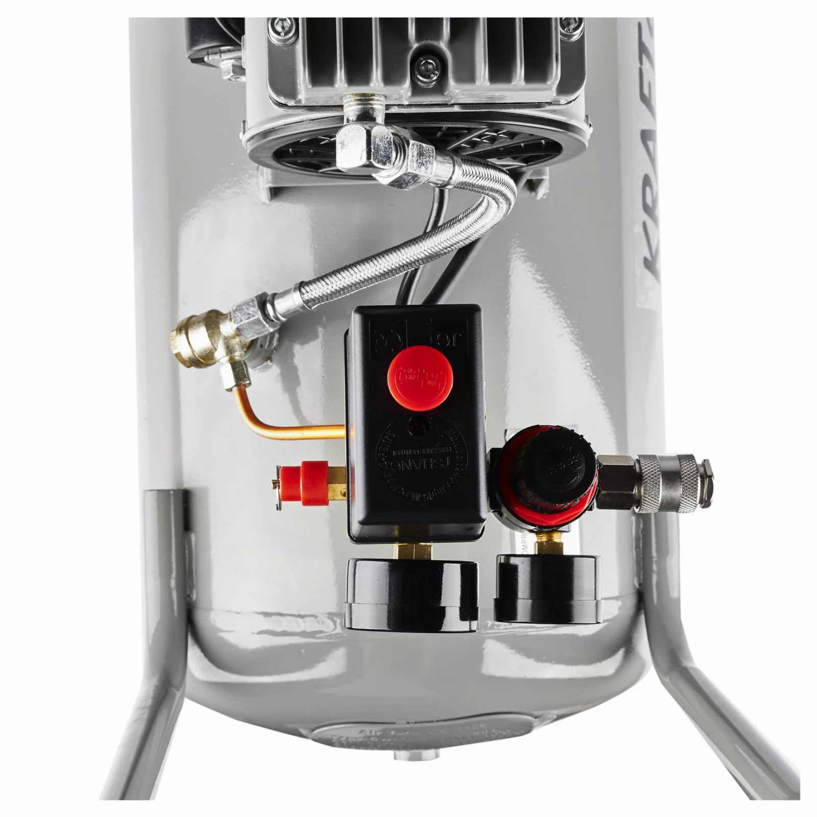 Compresor aer 50l fara ulei silentios + set kit 5 accesorii pneumatice pentru compresor (KD1396+PNEUM5PCS) [9]