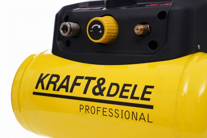 Compresor aer 6L fara ulei silentios portabil 1100W 180L/min (KD1415) [5]