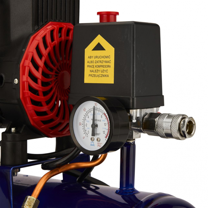 Compresor aer 9L fara ulei silentios 1500W 155 Lmin (KD2127) [11]