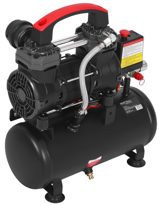 Compresor aer 9L fara ulei silentios 850W 165 Lmin (KD4080) [7]
