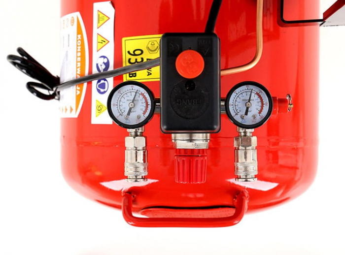 Compresor aer comprimat 100L 230V 3.8CP 250L/min 8bar 2 pistoane (KD402) [13]