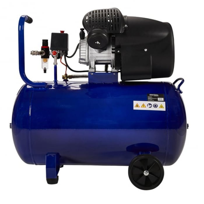 Compresor aer comprimat 100L 230V 530Lmin 8bar 2 pistoane (KD4065) [5]