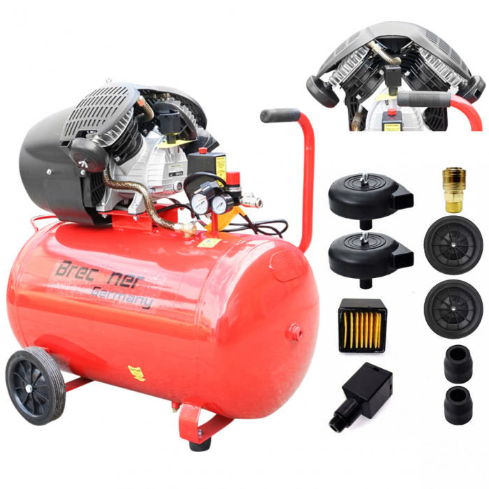 Compresor aer comprimat 100L 3CP 8Bar DISDV95 (BK98069) [1]
