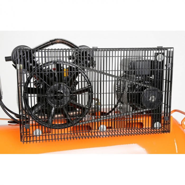 Compresor aer comprimat 100L 4.6CP 2 cilindri 480L min (LXC100-2-230V) [15]