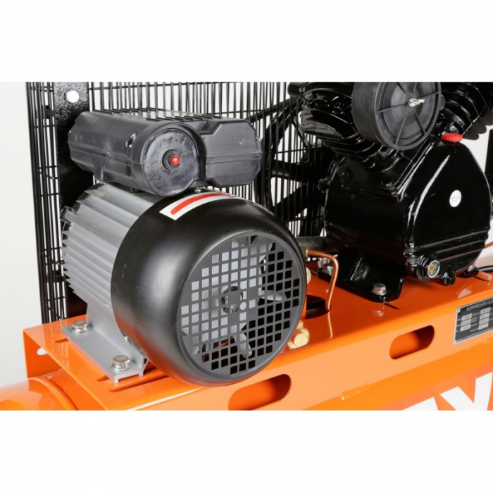 Compresor aer comprimat 100L 4.6CP 2 cilindri 480L min (LXC100-2-230V) [19]