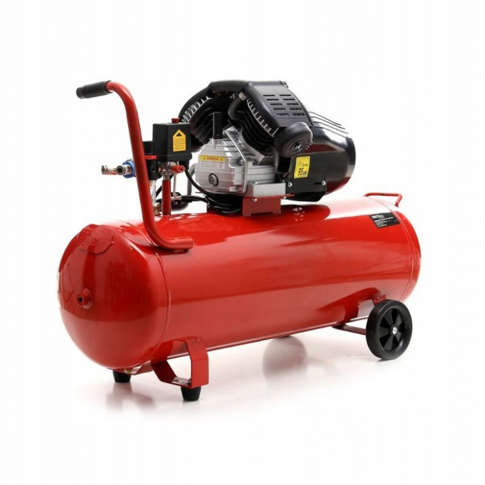 Resigilat-Compresor aer comprimat 100L 4CP 530L min 8bar (KD1480) [5]