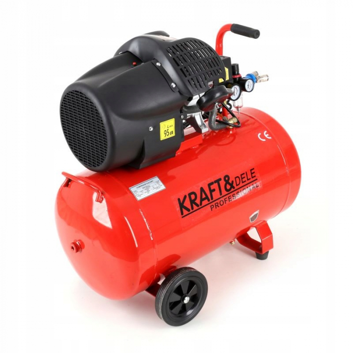 Resigilat-Compresor aer comprimat 100L 4CP 530L min 8bar + dezumidificator (KD1483) - Copie [9]
