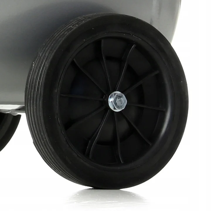 Compresor aer comprimat 100l 530lmin 8bar + furtun pneumatic aer 5x12mm 20m + pistol pneumatic tencuiala glet vopsea vas 5l (TA361+KD673+V81281) [9]