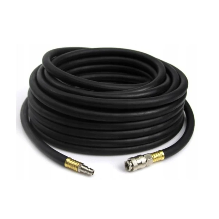 Compresor aer comprimat 100l 8bar + furtun cauciuc pneumatic compresor aer 20m 20bar + masina aparat pneumatic tencuit pereti cu 8 duze (TA361+KD1467+TA1472) [12]