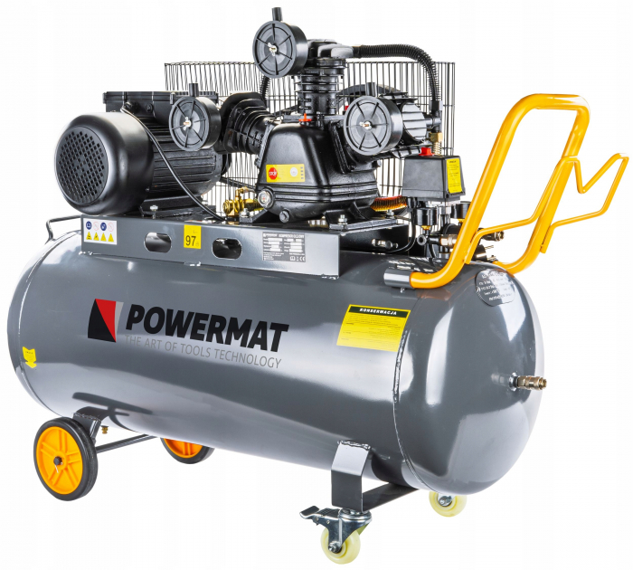 Compresor aer comprimat 150L 230V 650L min 3 cilindri PM1305 (PM-KO-150T-230V) [20]