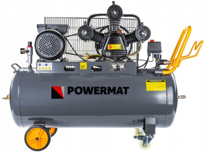 Compresor aer comprimat 150L 230V 650L min 3 cilindri PM1305 (PM-KO-150T-230V) [21]