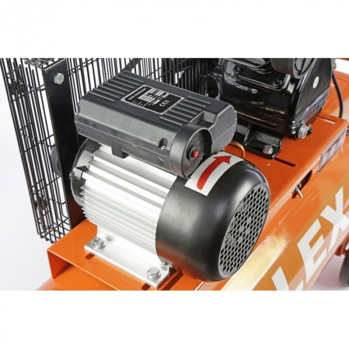 Compresor aer comprimat 150L 5.1CP 2 cilindri 660L min (LXC150-2-230V) [5]