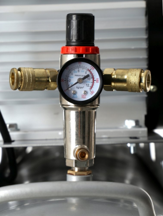 Compresor aer comprimat 150L 230V 5.6CP 650L min 3 cilindri + regulator dezumidificator (TA325B) [13]