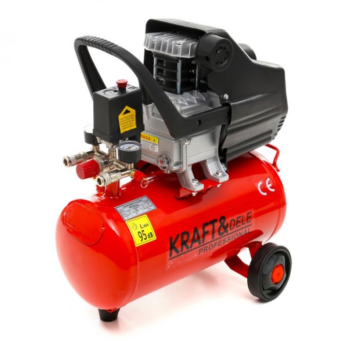 Compresor aer comprimat 24 25 litri 8 bar 2,8 KW (KD400) [5]