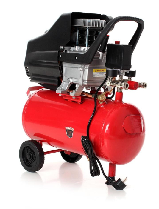 Compresor aer comprimat 24 litri 8 bar 2,8 KW + Kit 8 in 1 (KD400-K3) [22]