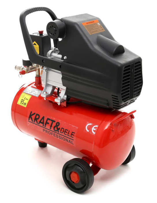 Compresor aer comprimat 24 litri 8 bar 2,8 KW + Kit 8 in 1 (KD400-K3) [9]