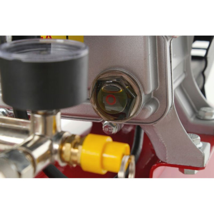 Compresor aer comprimat 25L 3.8CP 206L min 8bar + kit scule pneumatice (KD400+) [9]