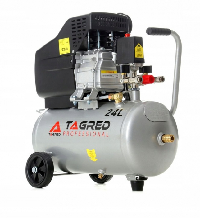 Compresor aer comprimat 25L litri 8 bar 300L min (TA300N) [5]