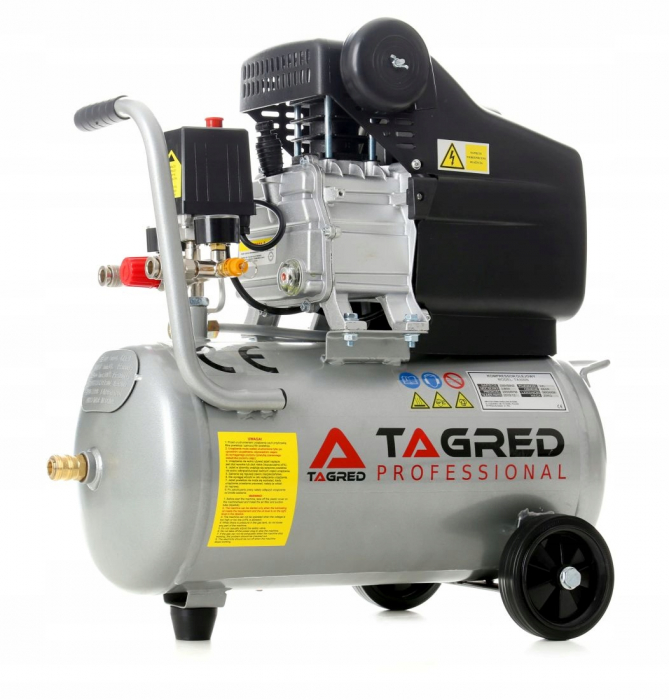 Compresor aer comprimat 25L litri 8 bar 300L min (TA300N) [2]