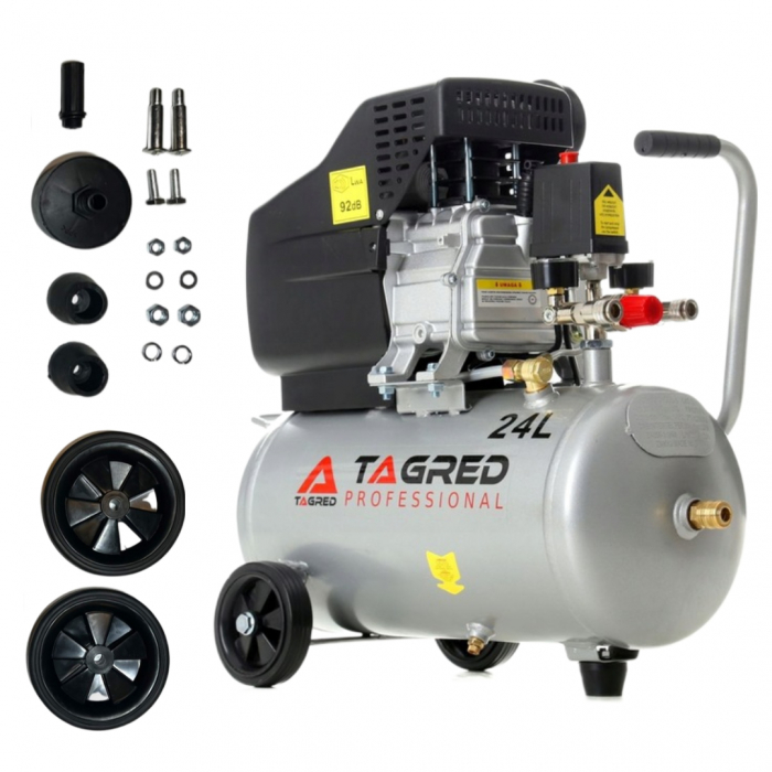 Compresor aer comprimat 25L litri 8 bar 300L min (TA300N) [1]