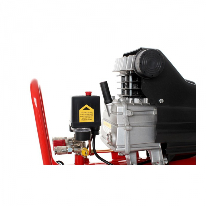 Compresor aer comprimat 50L 3.8CP 206L min 8bar + kit scule pneumatice (KD401/TA301N+) [8]