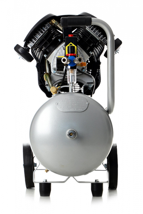 Compresor aer comprimat 50L 530L/min 2 pistoane 8bar + dezumidificator + kit scule pneumatice (TA360+) [7]
