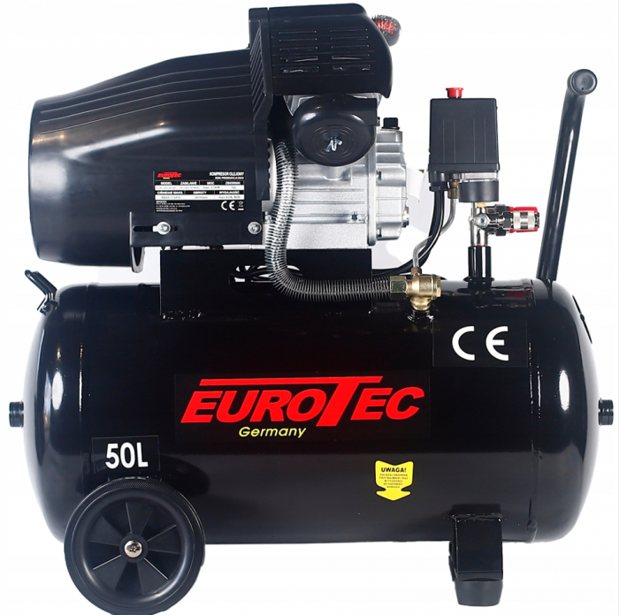 Compresor aer comprimat 50L 8bar 4.7CP (EUAC-50V) [2]