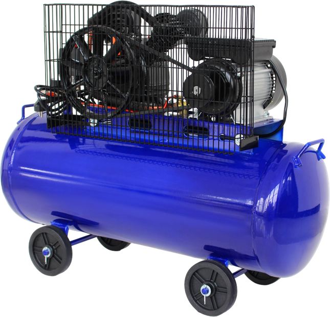 Compresor aer comprimat monofazic monofazat 100L 220V 230V 4.2CP 480L/min 8bar 2 pistoane (KD4054) [3]