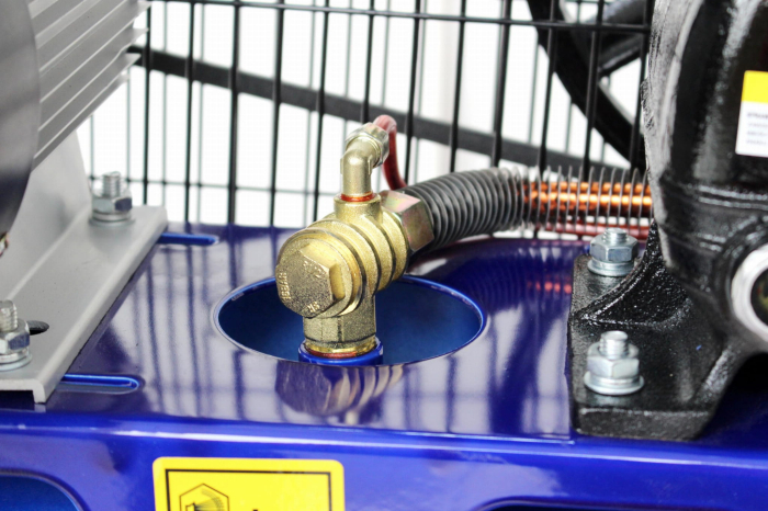 Compresor aer comprimat monofazic monofazat 100L 220V 230V 4.2CP 480L/min 8bar 2 pistoane (KD4054) [7]