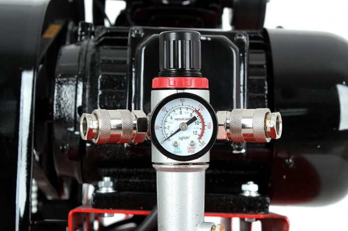 Compresor aer comprimat trifazic trifazat 100L 380V 5.2CP 590Lmin 8bar 3 pistoane (KD1477) [5]