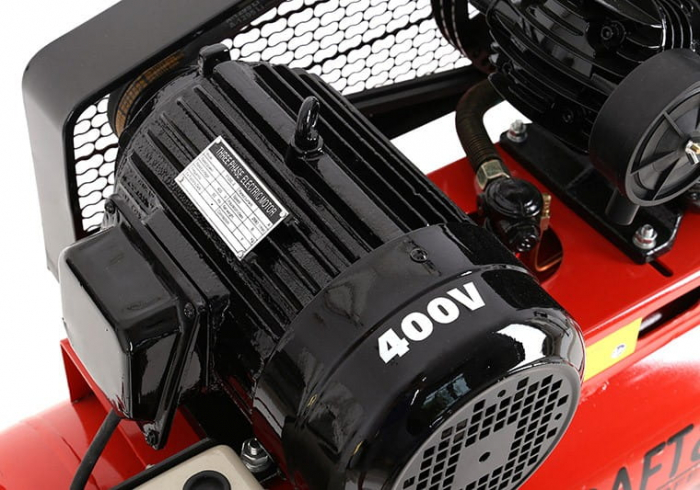 Compresor aer comprimat trifazic trifazat 100L 380V 5.6CP 650Lmin 8bar 3 pistoane(KD405) [9]