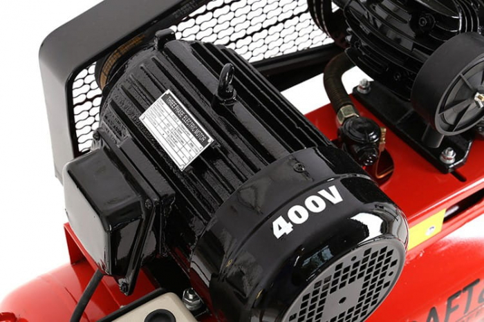 Compresor aer comprimat trifazic trifazat 200L 380V 6.5CP 600L/min 8bar 3 pistoane (KD408) [8]