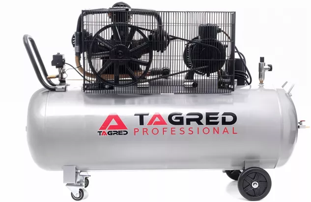 Compresor aer comprimat trifazic trifazat 300L 380V 12CP 1500L/min 8bar 3 pistoane+regulator dezumidificator (TA311B) [1]