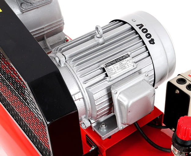 Compresor aer comprimat trifazic trifazat 300L 380V 7.5CP 820L/min 8bar 2 pistoane (KD1410) [10]