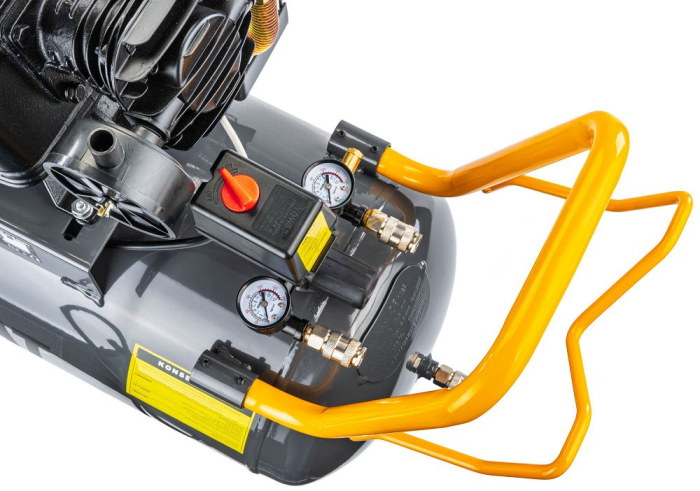 Compresor aer cu ulei 150L motor 3kW 4CP debit 650l/min presiune 8 bar alimentare trifazica 400V PM1306 (PM-KO-150T-400V) [2]