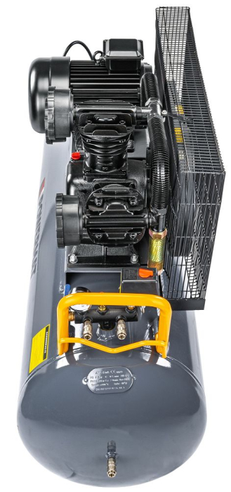 Compresor aer cu ulei 300L motor 7.5kW 10CP debit 1200l/min presiune 8 bar alimentare trifazica 400V  PM1309 (PM-KO-300T-400V) [2]
