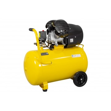 Compresor aer de ulei 100L  3,3 kW debit  490 l/min 2 pistoane 8 bar 2850 rpm ( ASC-100V) [4]