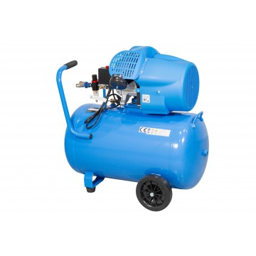 Compresor aer de ulei 100L 3 kW debit 490 l/min 2 pistoane 8 bar  2850 rpm (ALC-100V) [14]