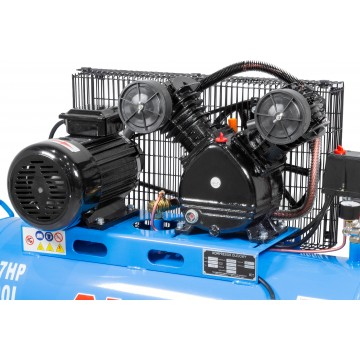 Compresor aer de ulei 100L 400V 3,8kW debit 660 l/min 2 pistoane 8 bar 2850 rpm (ALC-100-2/400V) [9]
