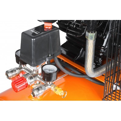 Compresor aer de ulei 200L motor 3,8 kW 3 pistoane 760 l/min 2850 rpm 8 bar (LXC200-3-3) [11]